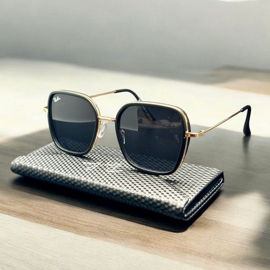 Gafas R*Ban Pentagonal + Estuche Billetera