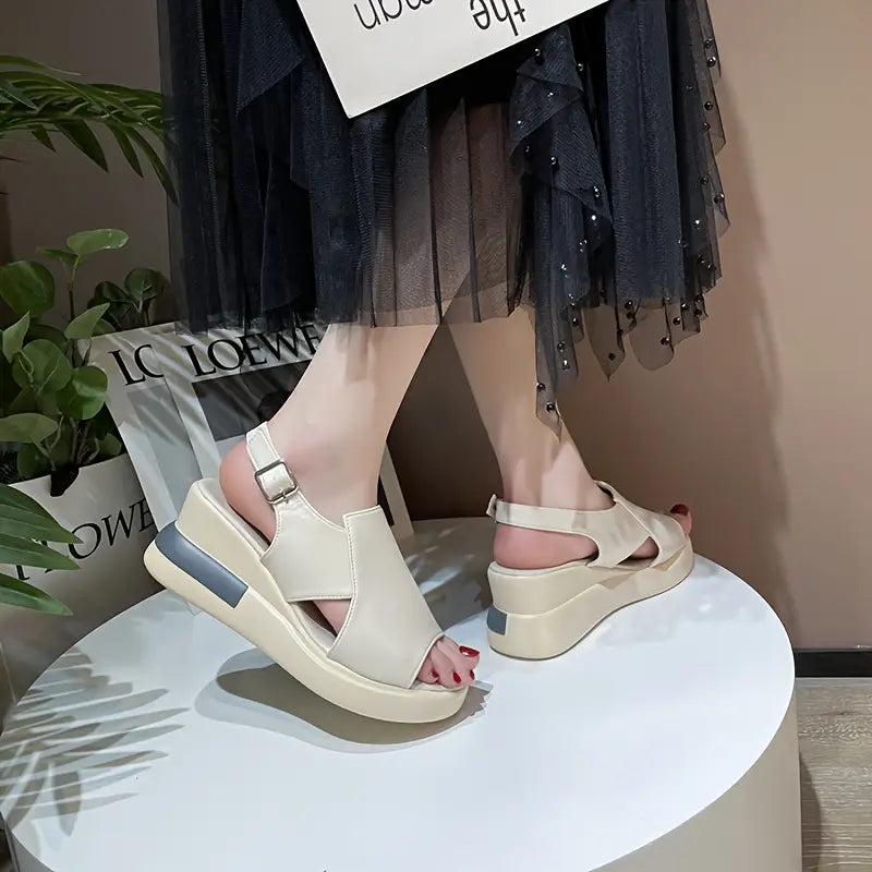 Sandalia Ortopédica con Plataforma Comfort