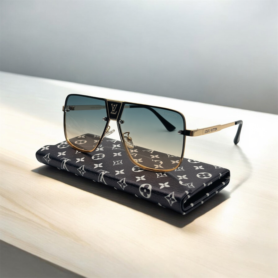 Gafas LV + Estuche Billetera
