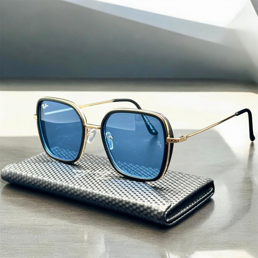 Gafas R*Ban Pentagonal + Estuche Billetera
