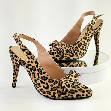 Tacones Stiletto Corbata Elegance