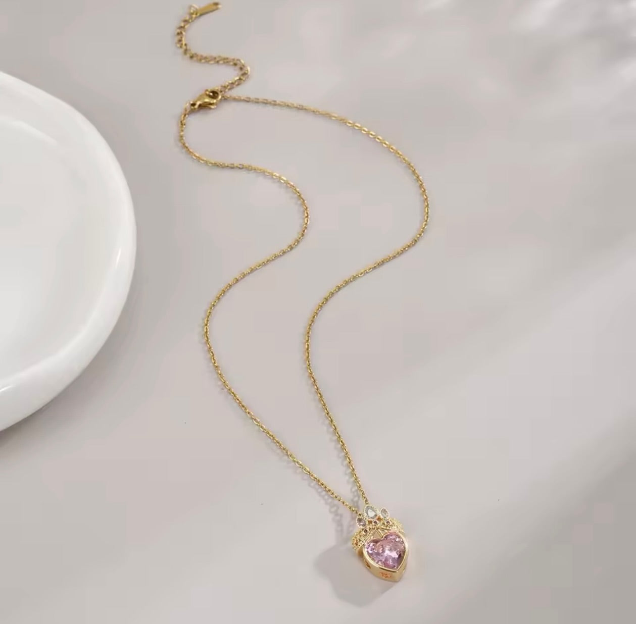 Collar Corona Princesa Rapunzel
