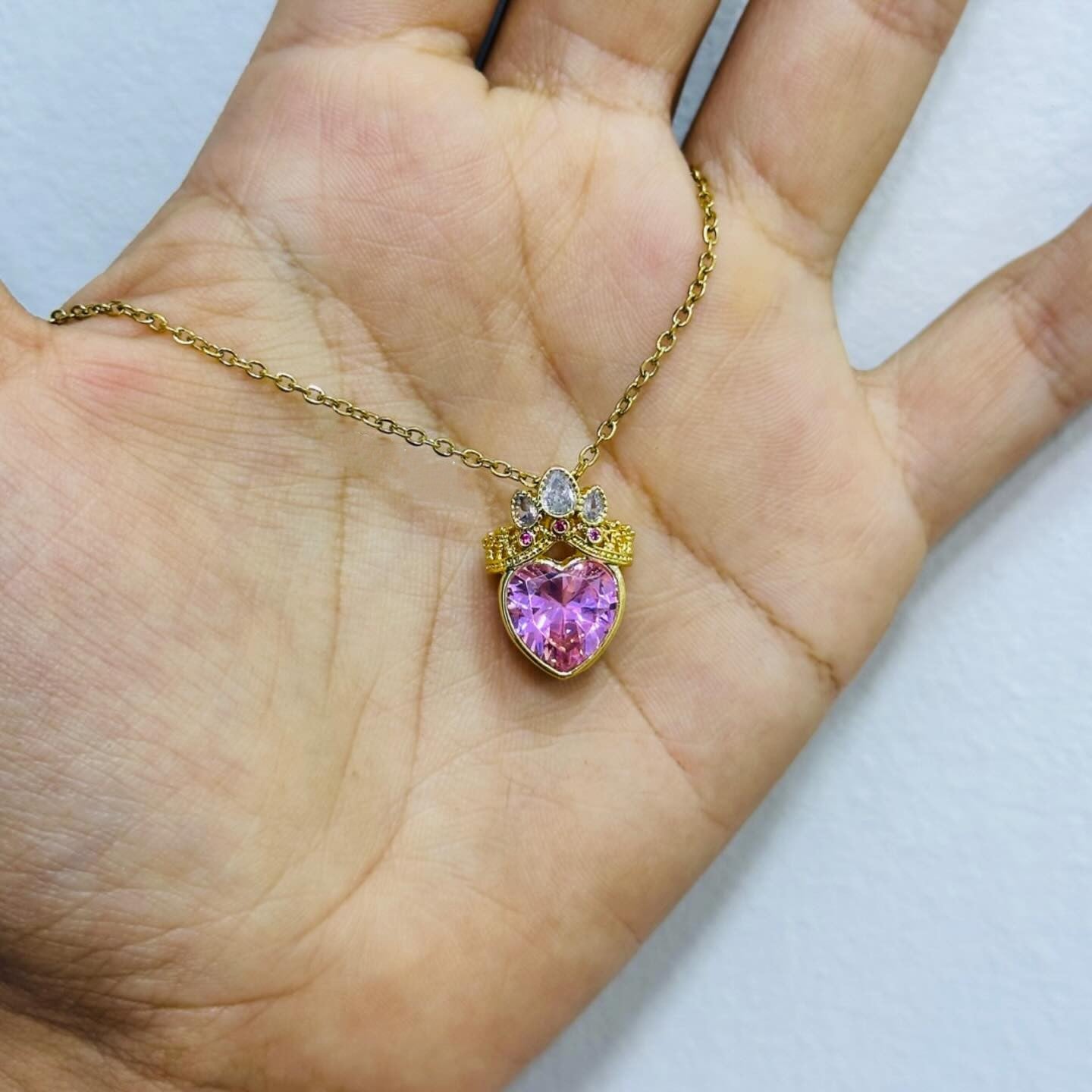 Collar Corona Princesa Rapunzel