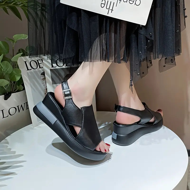 Sandalia Ortopédica con Plataforma Comfort
