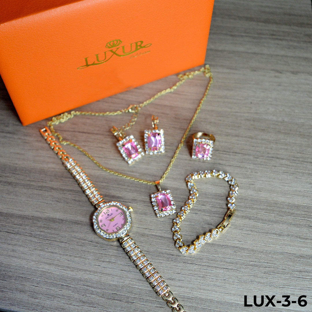 Reloj LUXUR-3 Análogo + Juego de Accesorios