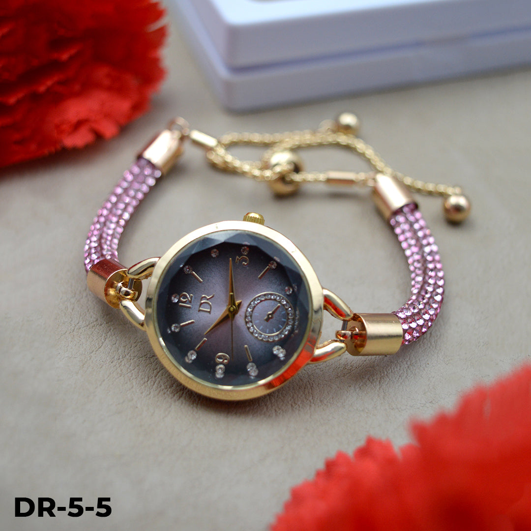 Reloj Pulsera DR-5 + Estuche
