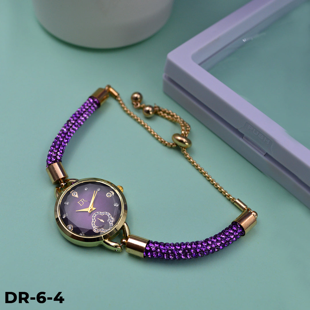 Reloj Pulsera DR-6 + Estuche
