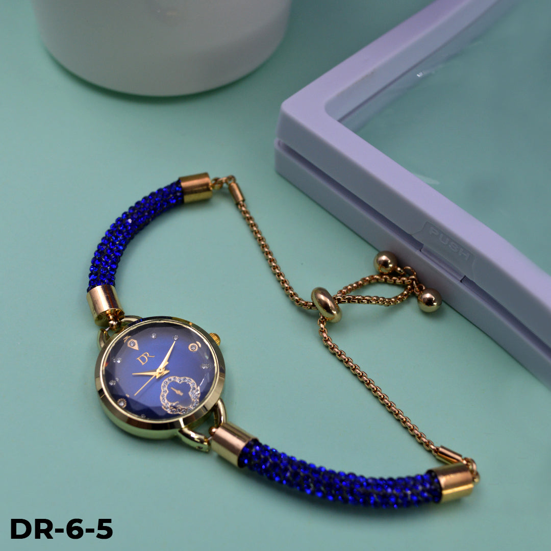 Reloj Pulsera DR-6 + Estuche