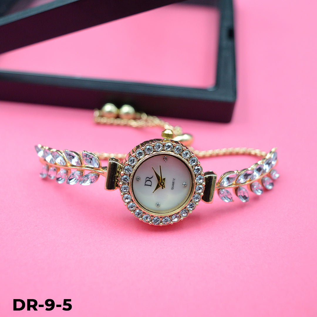 Reloj Pulsera DR-9 + Estuche