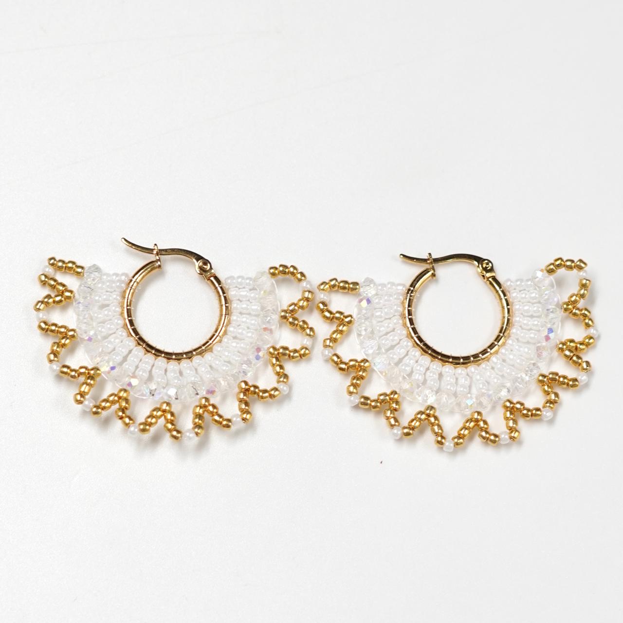 Aretes Tejidos