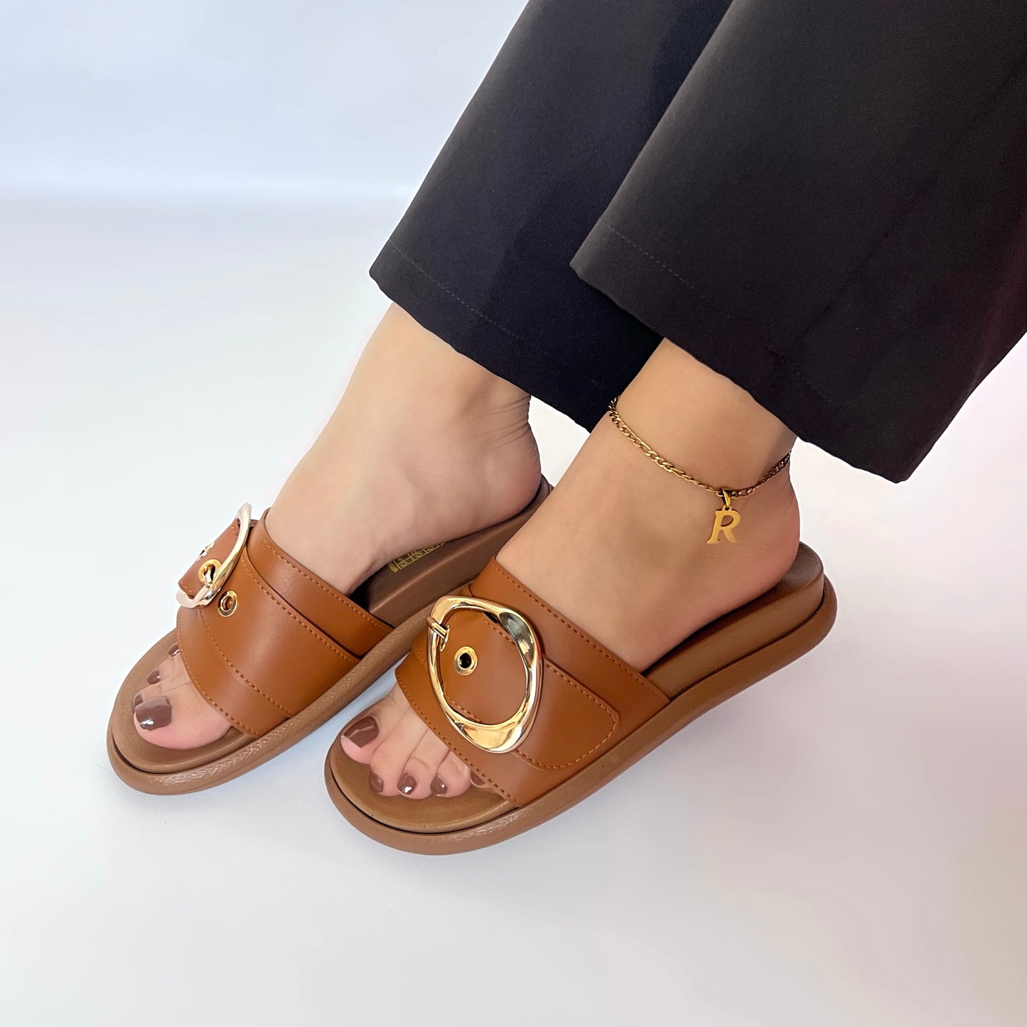 Sandalia Elegante GoldBuckle