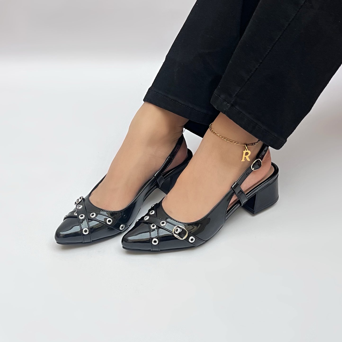 Tacón Slingback TachuelaLuxe