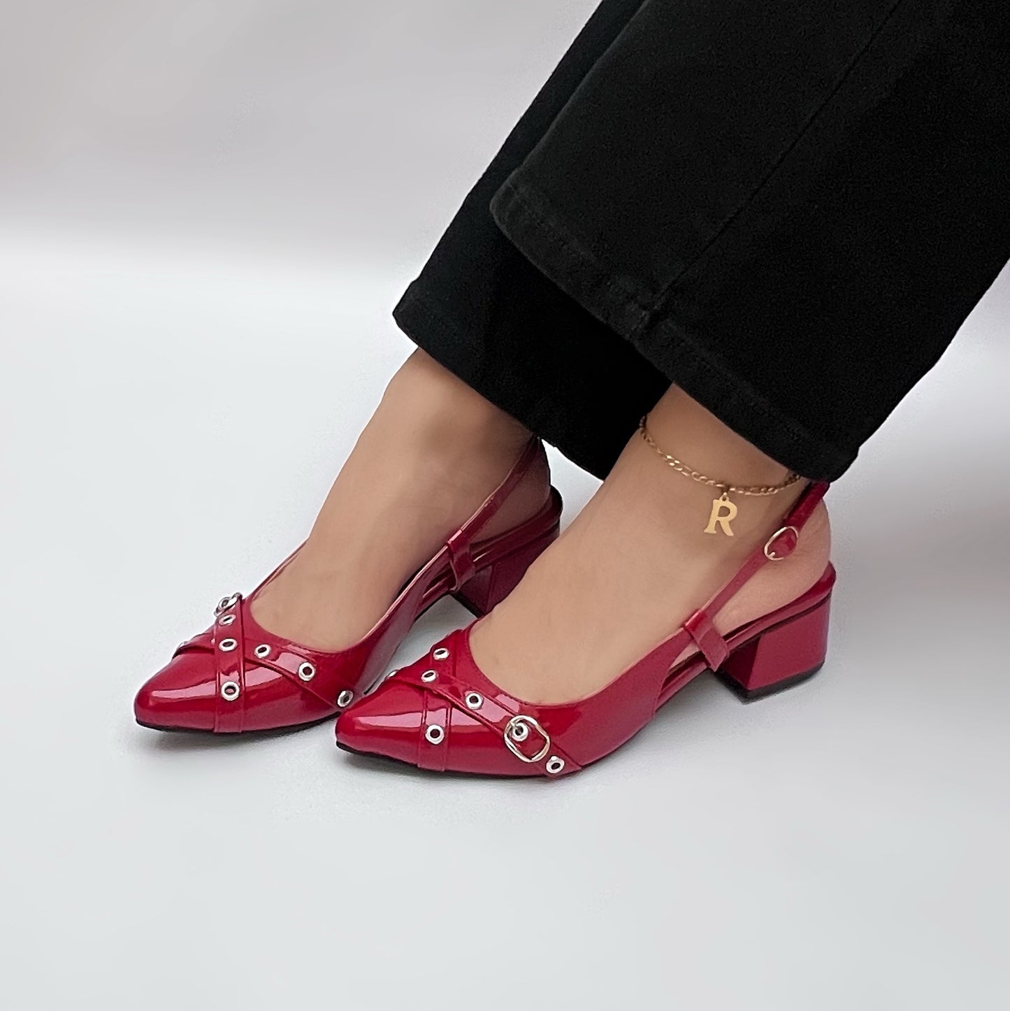 Tacón Slingback TachuelaLuxe