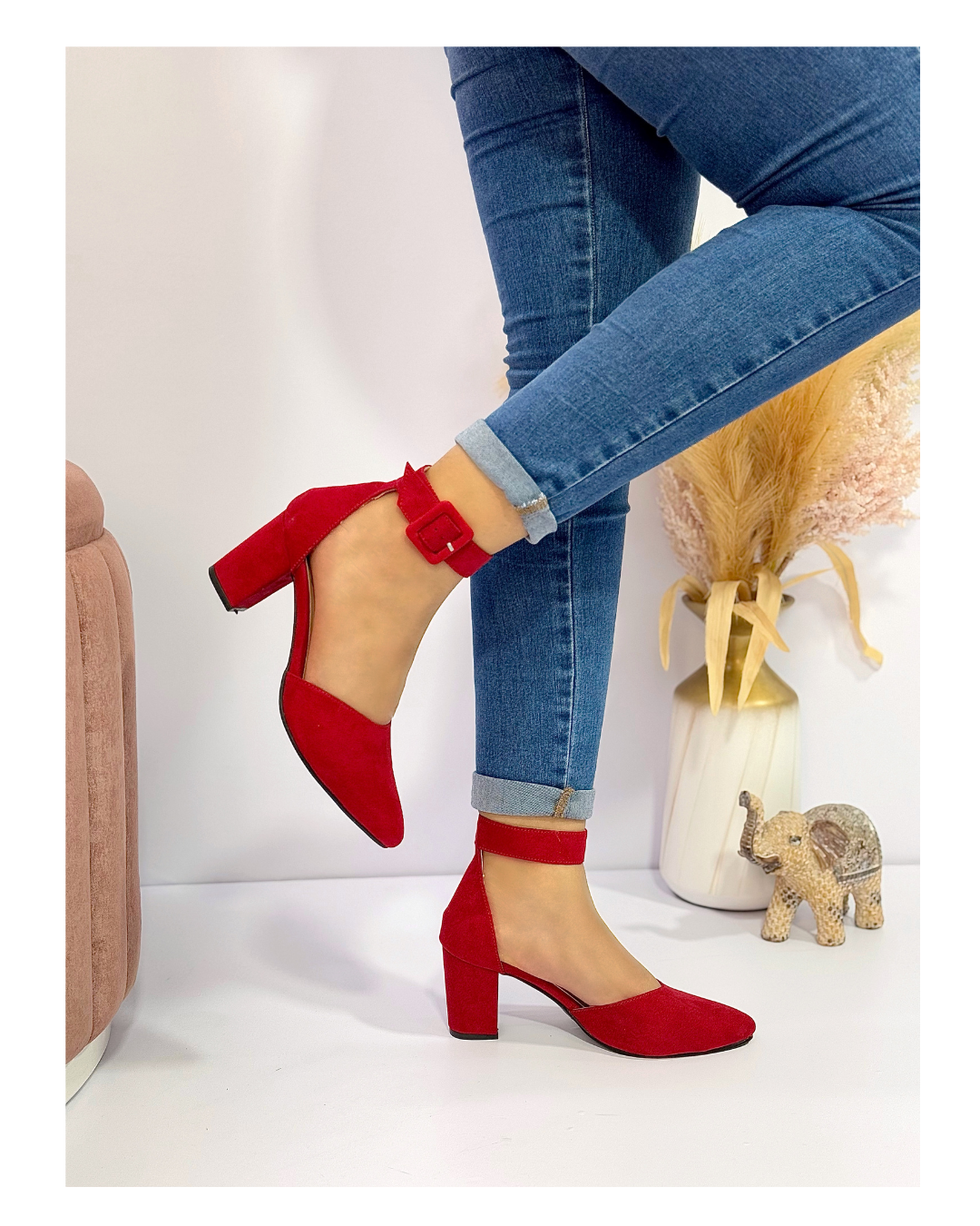 Tacón Suede Altura