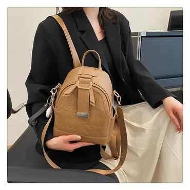 Mochila Taupe Monograma