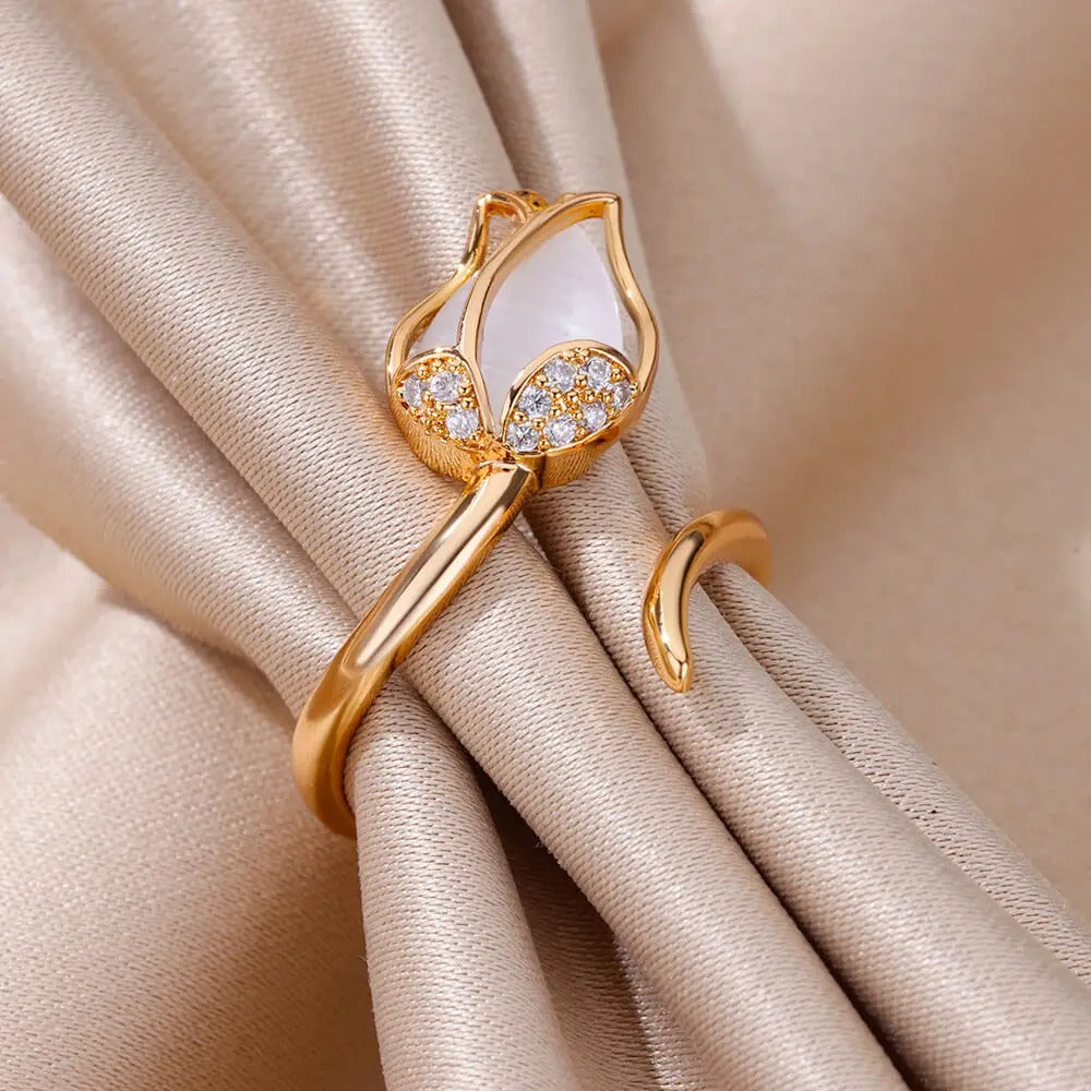 Anillo Tulipan Ajustable