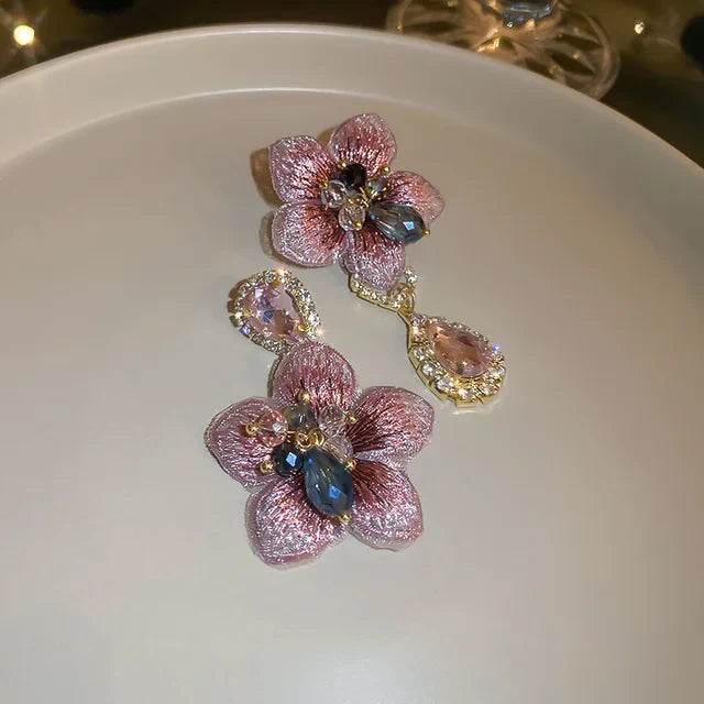 Aretes Con Forma De Flor