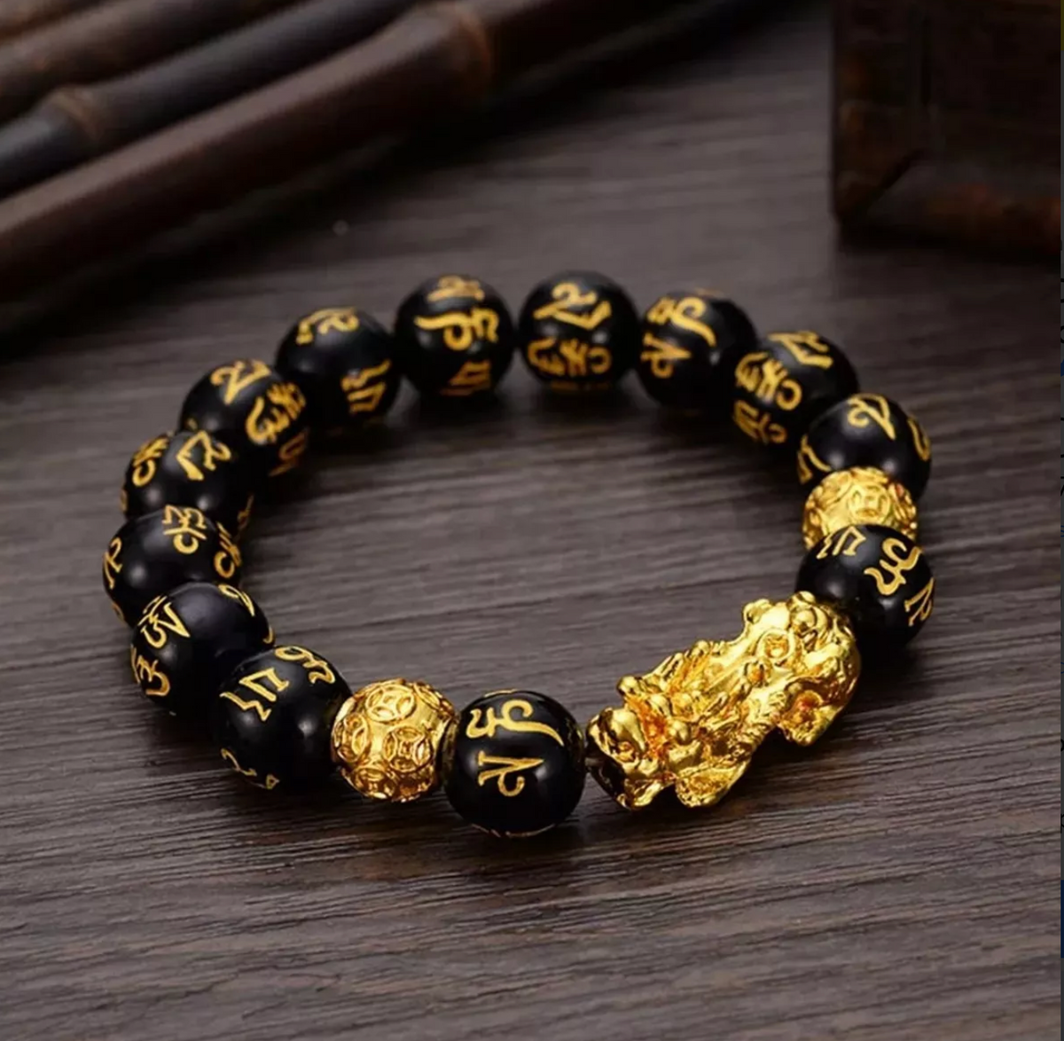 Pulsera Feng Shui Obsidiana Ajustable - Florenc