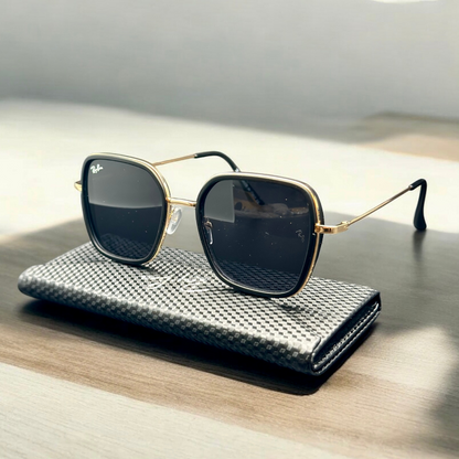 Gafas R*Ban Pentagonal + Estuche Billetera
