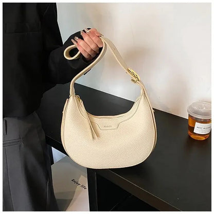 Bolso Bandolera de Cuero Casual