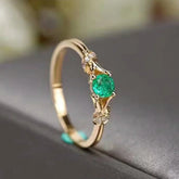 Anillo Dior Esmeralda