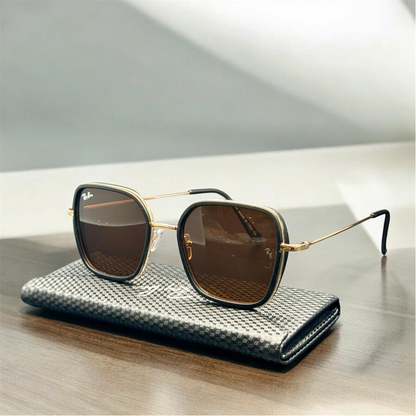 Gafas R*Ban Pentagonal + Estuche Billetera