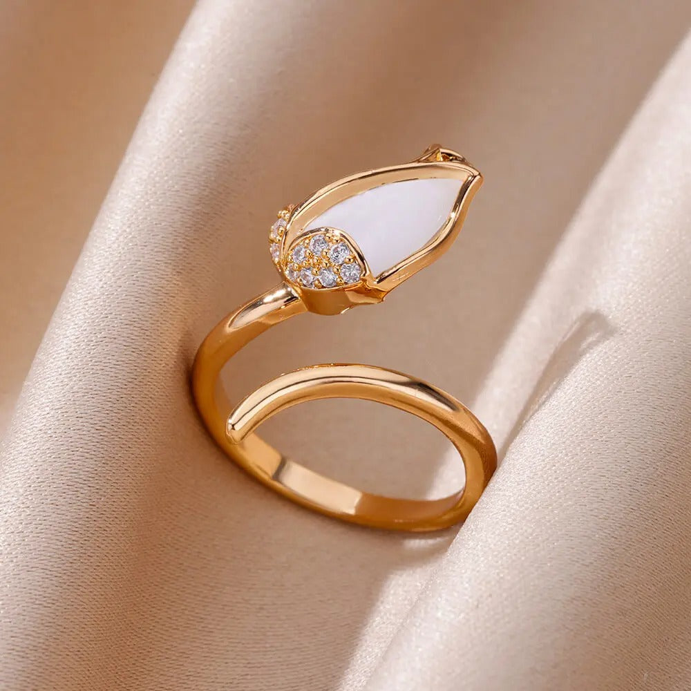 Anillo Tulipan Ajustable