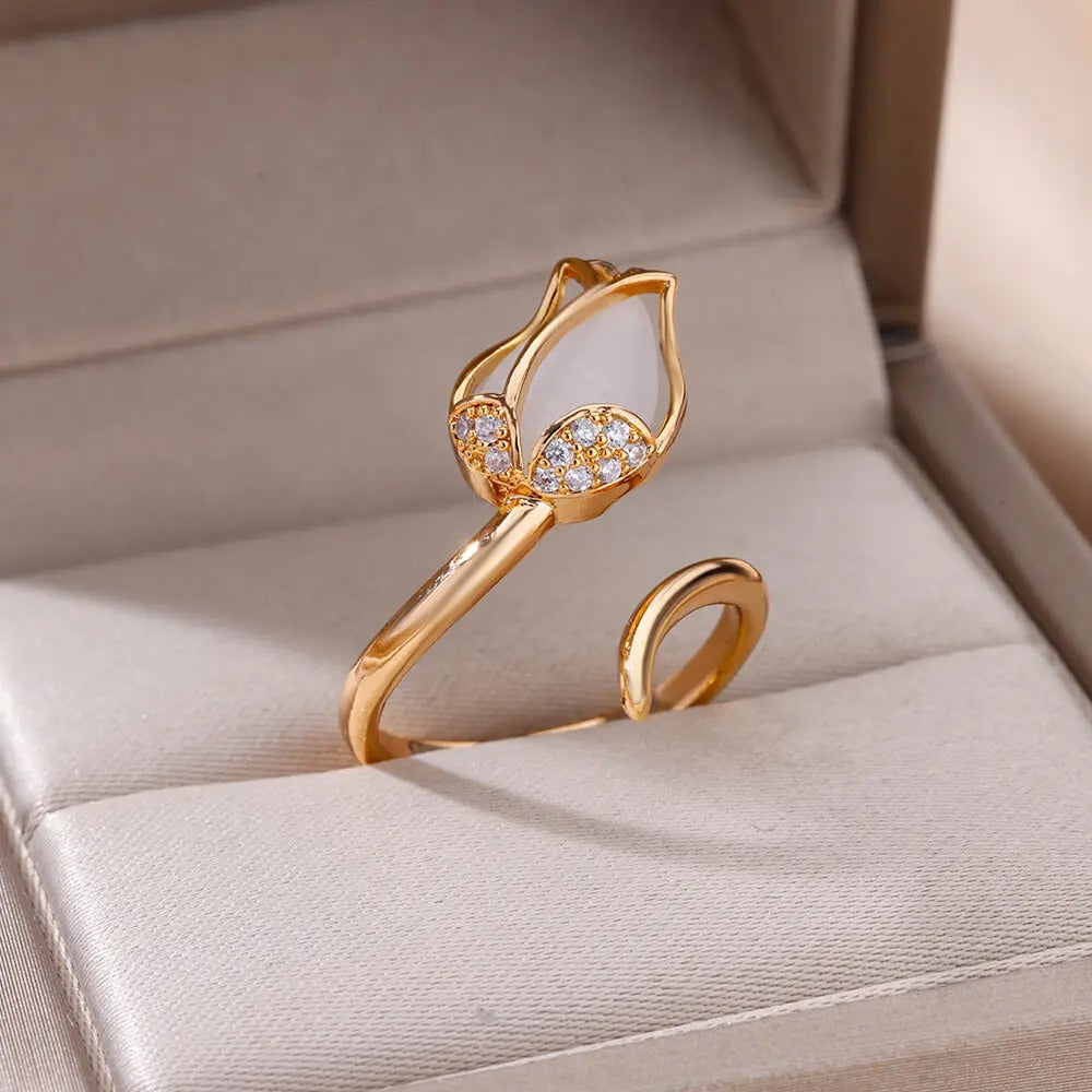 Anillo Tulipan Ajustable