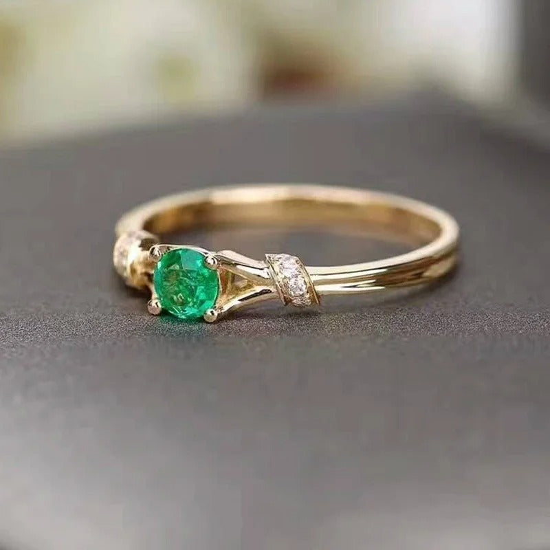 Anillo Dior Esmeralda