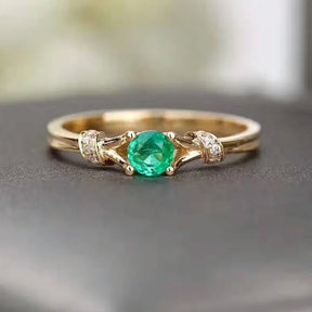 Anillo Dior Esmeralda