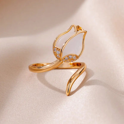 Anillo Tulipan Ajustable
