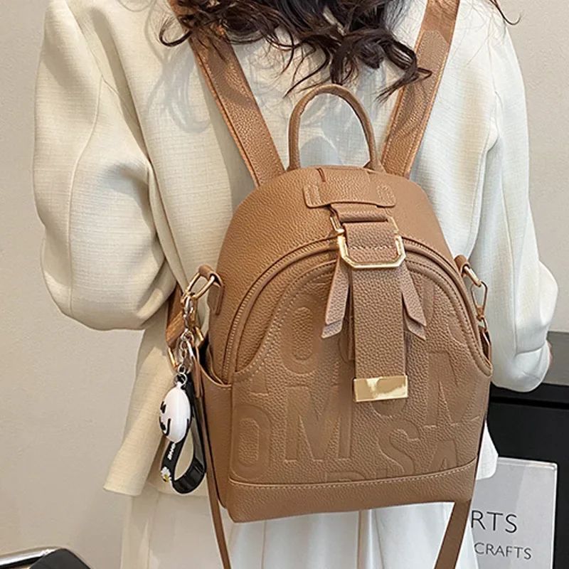Mochila Taupe Monograma