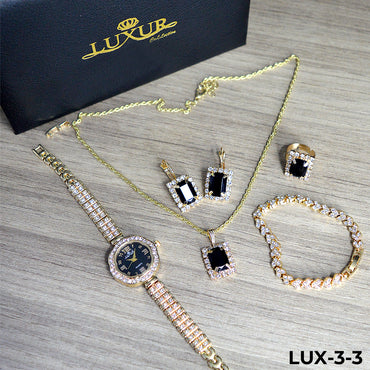 Reloj LUXUR-3 Análogo + Juego de Accesorios