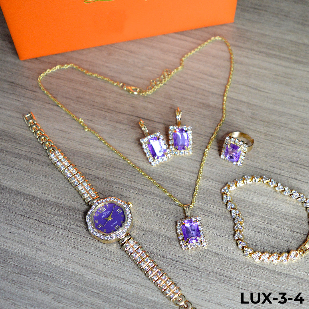 Reloj LUXUR-3 Análogo + Juego de Accesorios