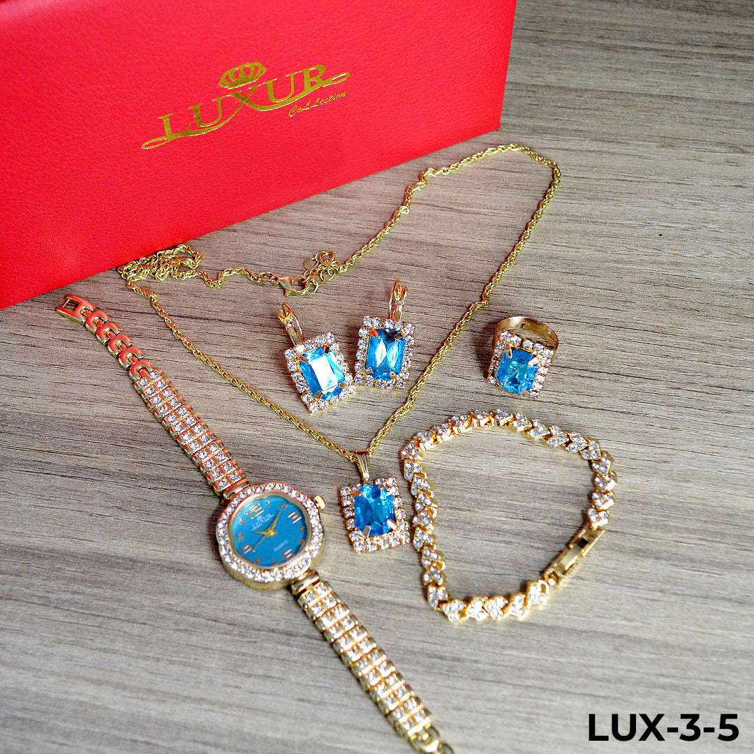 Reloj LUXUR-3 Análogo + Juego de Accesorios