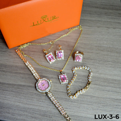 Reloj LUXUR-3 Análogo + Juego de Accesorios
