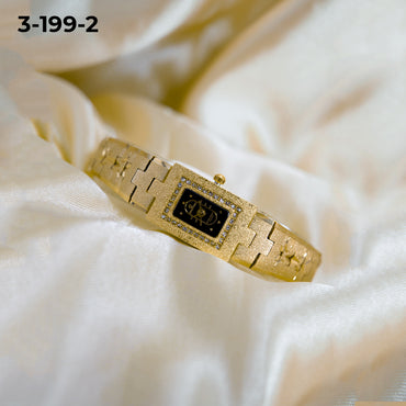 Reloj LUGANOS Grafilado Metal 3-199