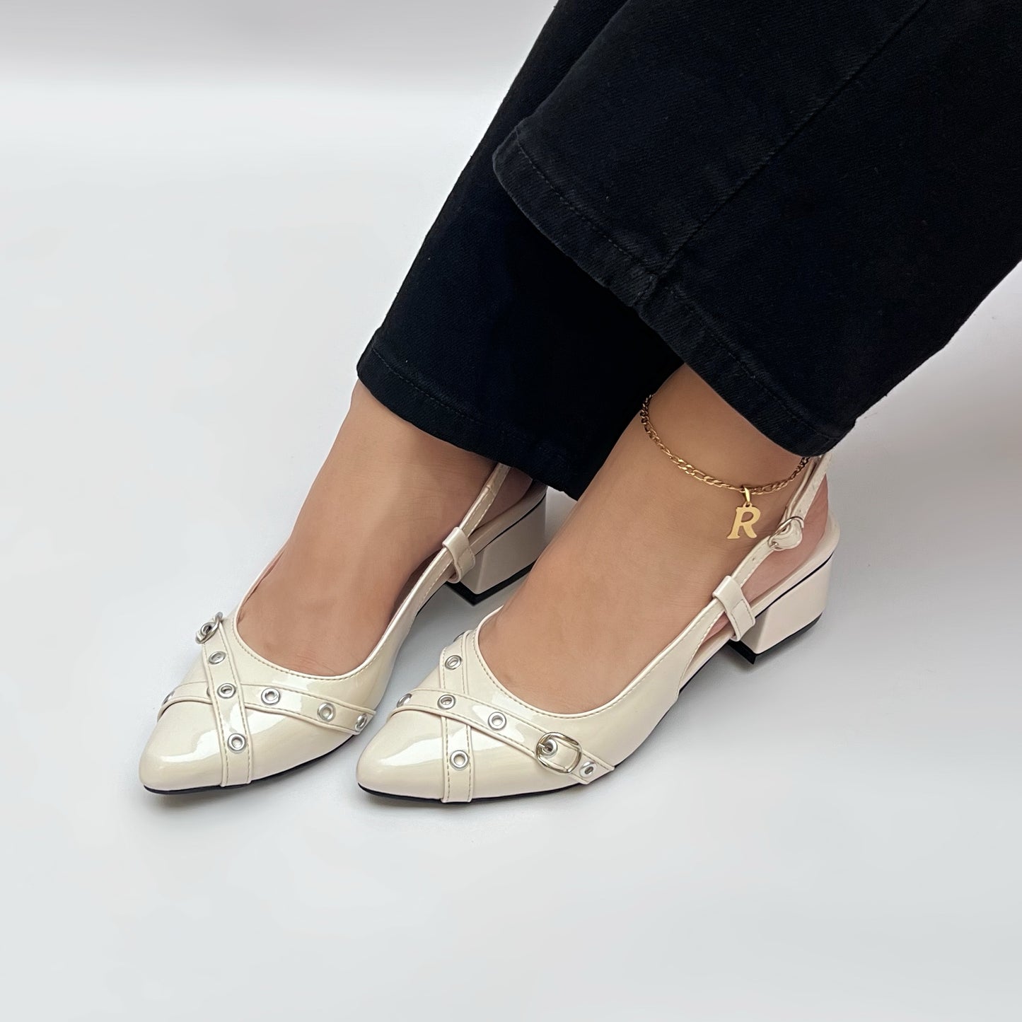 Tacón Slingback TachuelaLuxe