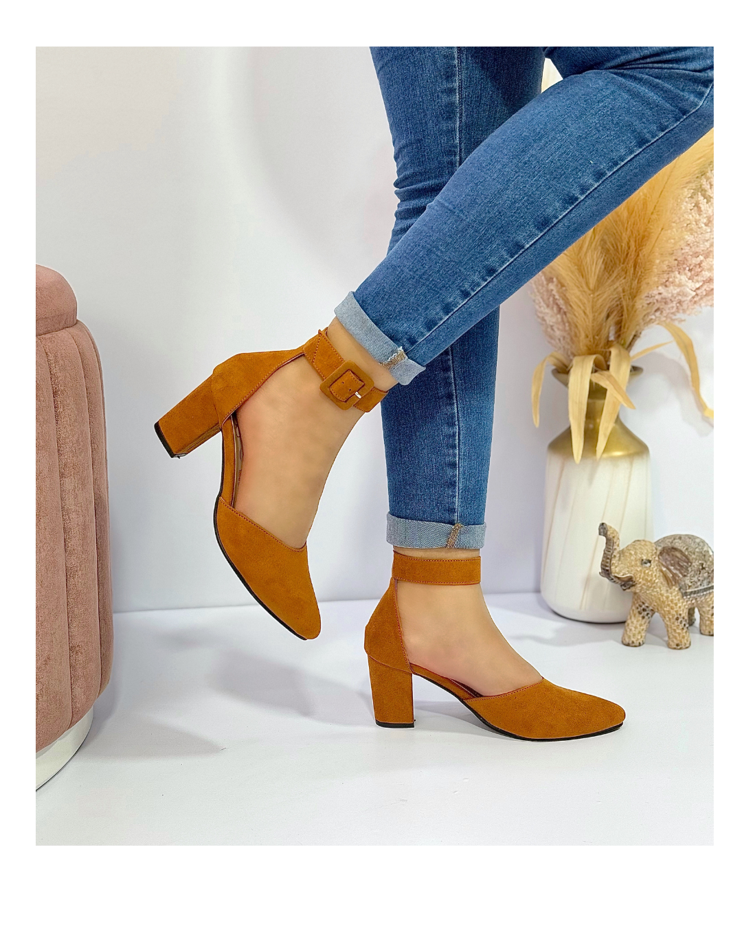 Tacón Suede Altura
